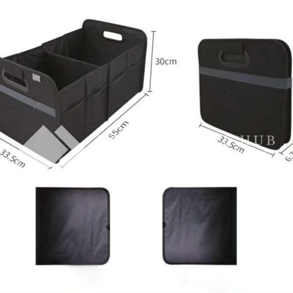 BOOT ORGANISER WITH REFLECTIVE