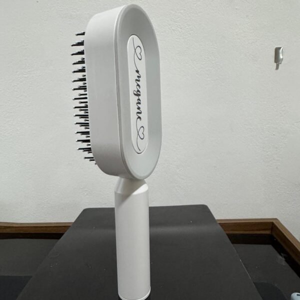 PERSONALISED SELF CLEANING HAIR BRUSH