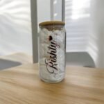 PERSONALISED GLASS CAN WITH NAME - Image 6