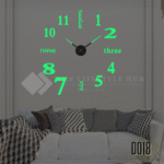 LUMINOUS 3D WALL CLOCK