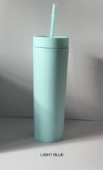 PERSONALISED PLASTIC SKINNY TUMBLER - Image 34