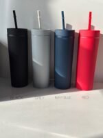 PERSONALISED PLASTIC SKINNY TUMBLER - Image 17