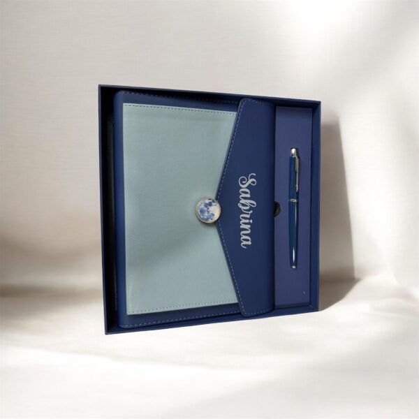 LUXURY PERSONALISED NOTEBOOK GIFT SET