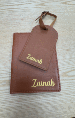 PERSONALISED PASSPORT COVER & LUGGAGE TAG